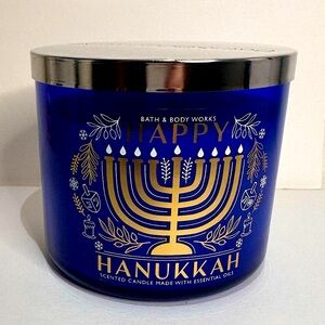 Bath & Body Works HAPPY HANUKKAH 3 Wick Candle